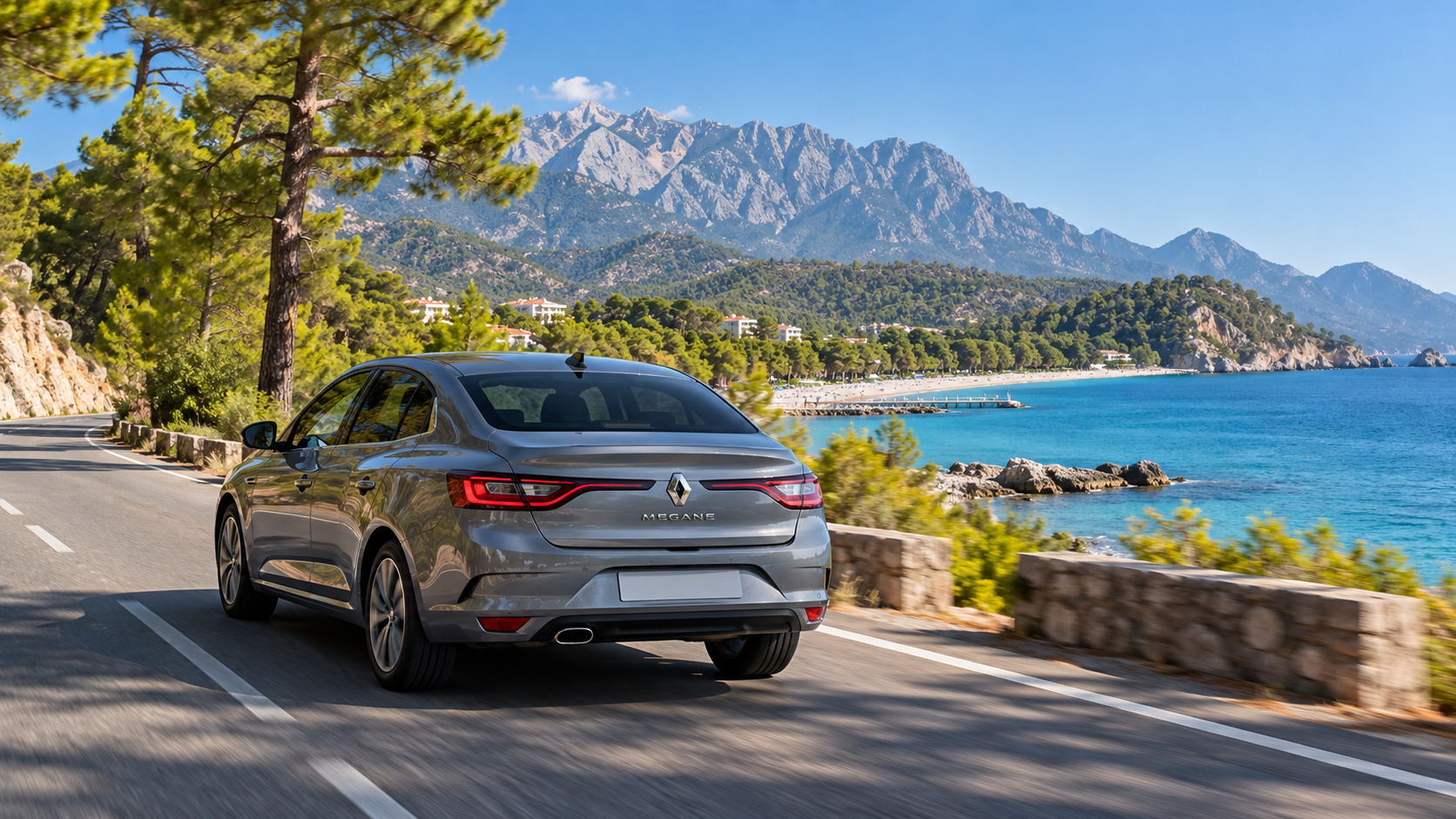 Çamyuva Mietwagen – flexibel an der Kemer-Küste unterwegs