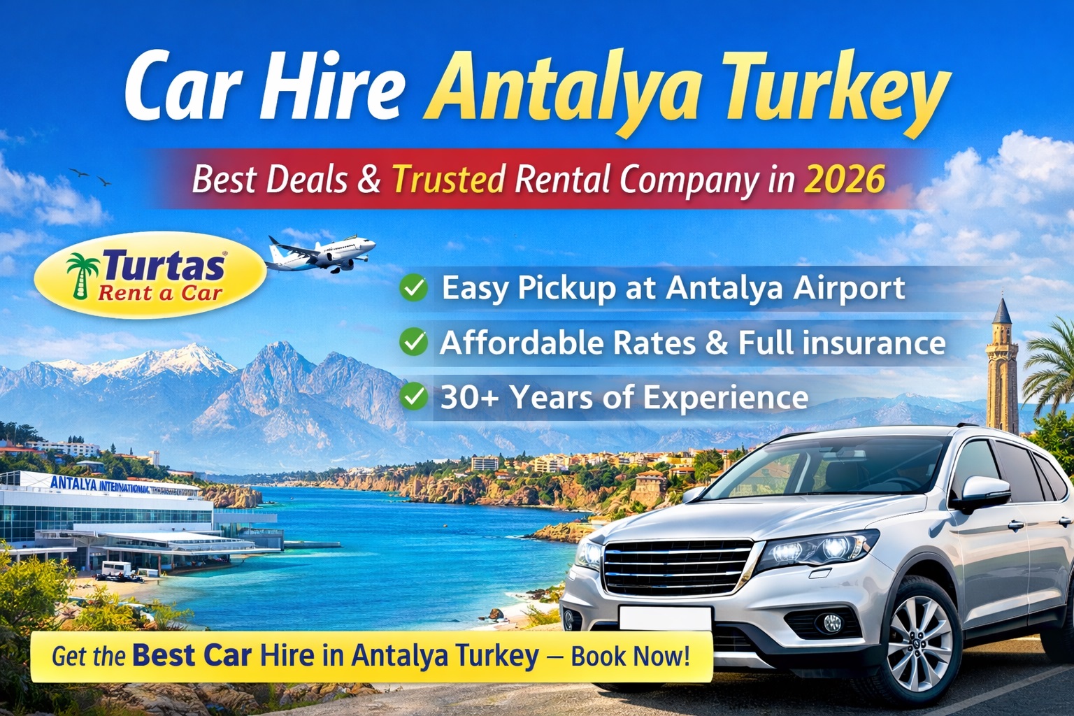 car hire antalya turkey