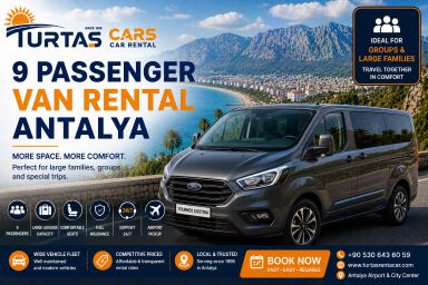 Antalya 9 Passenger Van Rental
